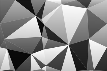 Wall Mural - monochrome triangles pattern with a rough texture background. backdrop texture wall and have copy sp