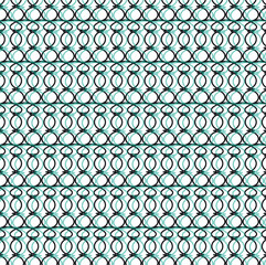 Wall Mural - Repeating vertical patterns with thick lines and greens.