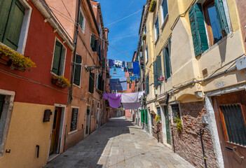 Wall Mural - Picture of Venice in spring, Italy.