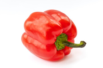 Wall Mural - Red pepper isolated on white background