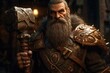 Dwarfs are a fictional humanoid race often depicted in fantasy literature, movies, and games. Typically, they are characterized as shorter and stockier than humans, with muscular builds, thick beards.