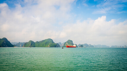 Sticker - Morning in Ha Long Bay