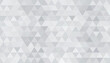 Abstract geometry triangle  gray background pattern.vector illustration.