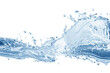 © CK - Water splash, water splash isolated on white background, water