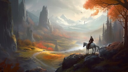 RPG Journey Game Art Wallpaper Background