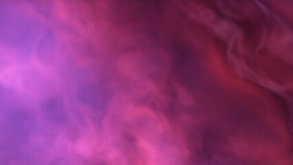 nebula gas cloud in deep outer space, science fiction illustration, colorful space background with stars 3d render

