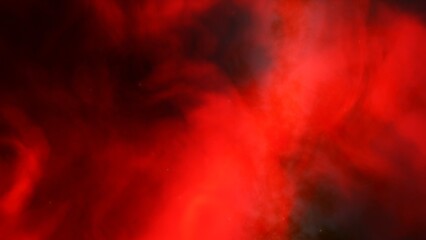 nebula gas cloud in deep outer space, science fiction illustration, colorful space background with stars 3d render
