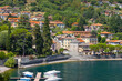 View On Lenno Town Street,  Lake Como, Italy