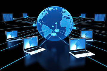 Global computer network, internet, connectivity, wifi, cybersecurity, network infrastructure, bandwidth, data transmission, online privacy, internet of things, IoT, hacker, 