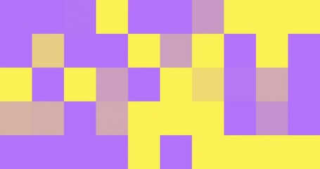 Wall Mural - animated multicolored pixel background. 4k resolution abstract pixel motion design transition. pixel