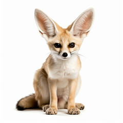 Poster - Portrait of the Big Eared Little Fox