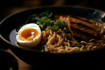 Poster - Egg pork noodles