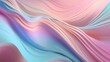 © stocktopia - Pastel colored holographic abstract background. Flow, wavy and Curve style.