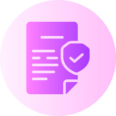 Sticker - policy gradient icon