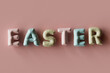 © Westend61 - Three dimensional render of inflatable letters spelling word Easter
