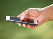 © Jade M/peopleimages.com - Information has never been more accessible. Shot of an unrecognisable man using a smartphone outdoors.