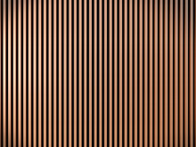 Acoustic Fluted Wood Panel, Cloth Black Back Material. 