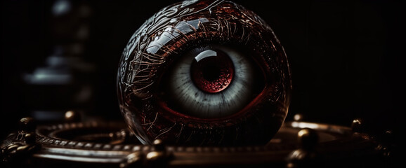 horror eye Generative AI
