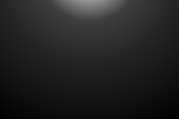 Wall Mural - Black and White Abstract Background Light Gradient Ray Dark Stage Spotlight Flashlight Glow Blank Dark Smooth Backdrop Copy Space for Text Gray Vector Design