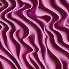 Generative AI wavy pink abstract background