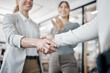 © Michael C/peopleimages.com - You deserve all the success life has to offer. Shot of two unrecognizable businespeople shaking hands in an office at work.