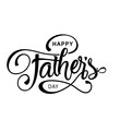 happy father day lettering