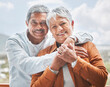 © Kirsten D/peopleimages.com - Im taking this moment with me. Shot of a mature couple enjoying a romantic day outside.
