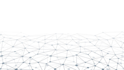 Abstract geometric background. Plexus mesh backdrop. Vector