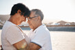 © Oostendorp/peopleimages.com - I could admire her forever. Shot of a mature couple spending time at the beach.