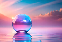 Crystal Ball In The Water