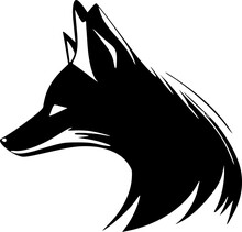 Fox - Minimalist And Flat Logo - Vector Illustration