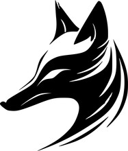 Fox - High Quality Vector Logo - Vector Illustration Ideal For T-shirt Graphic