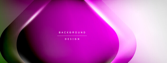 Vector abstract line background with glowing effects and shadows. Vector Illustration For Wallpaper, Banner, Background, Card, Book Illustration, landing page