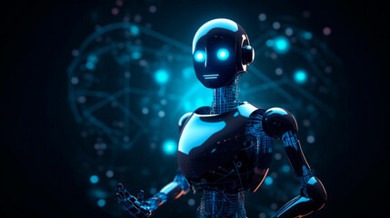 System Artificial intelligence ChatGPT Chat Bot AI , Technology smart robot Ai Chat GPT application software , robot application Chat GPT. Generative AI