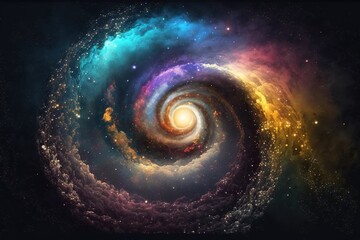 Wall Mural - Astrology is the study of the stars. universe galaxies and stars Generative AI