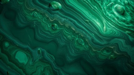 Poster - Emerald Jade Texture with Luminous Enhancements. Generative ai