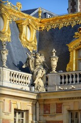 Wall Mural - Paris, France 03.26.2017: Architectural fragments of famous Versailles palace