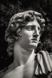 Alexander the Great sculpture statue who was the son of Phillip II the king of Macedonia who became a great military leader known for his bravery, computer Generative AI stock illustration