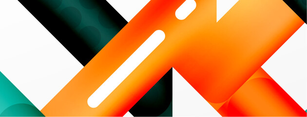 Background minimal geometric composition. Lines design vector illustration for wallpaper banner background or landing page