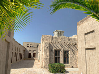 Old dubai buildings