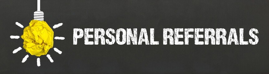 Canvas Print - Personal Referrals