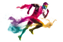 Runner Colourful