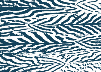 nature pattern. organic texture. animal background. stripes texture. indigo blue color. exotic tiger