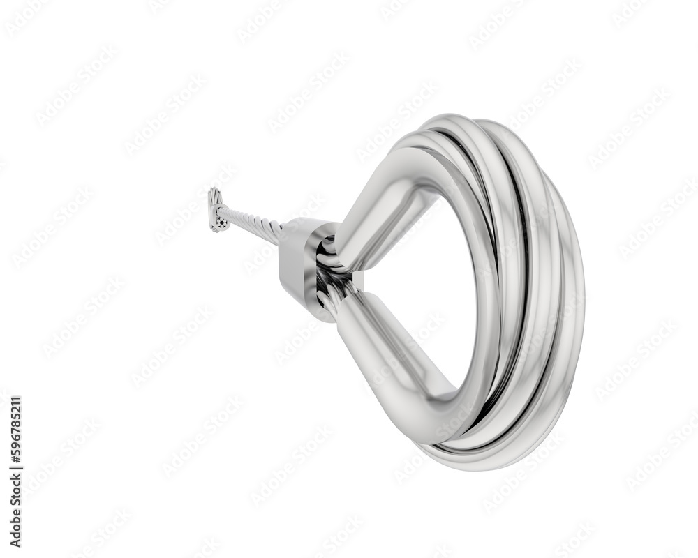 Wire Rope Free 3d Model Wire rope isolated on transparent background. 3d rendering ...