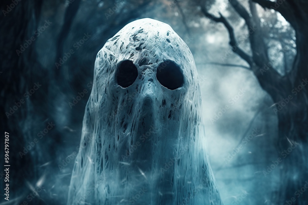 Horror Background. Disturbing Background For Your Horror Thriller scene created by generative AI