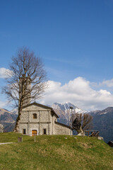 Canvas Print - paesaggio montano