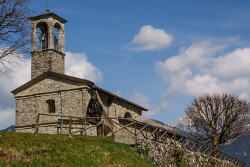 Wall Mural - paesaggio montano