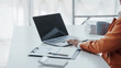 © M+Isolation+Photo - Profile of the firm's accountant for company registration, bookkeeping, asian people working with Deferred Incomes, Drawing Account, stock market, Depletion, Doubtful Debt, Equivalent Units