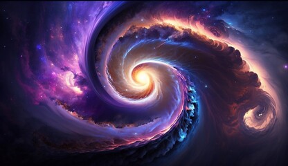 Wall Mural - space, a black hole vortex that will take over the entire world