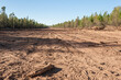 © Austockphoto - land being cleared for roads in rural Queensland